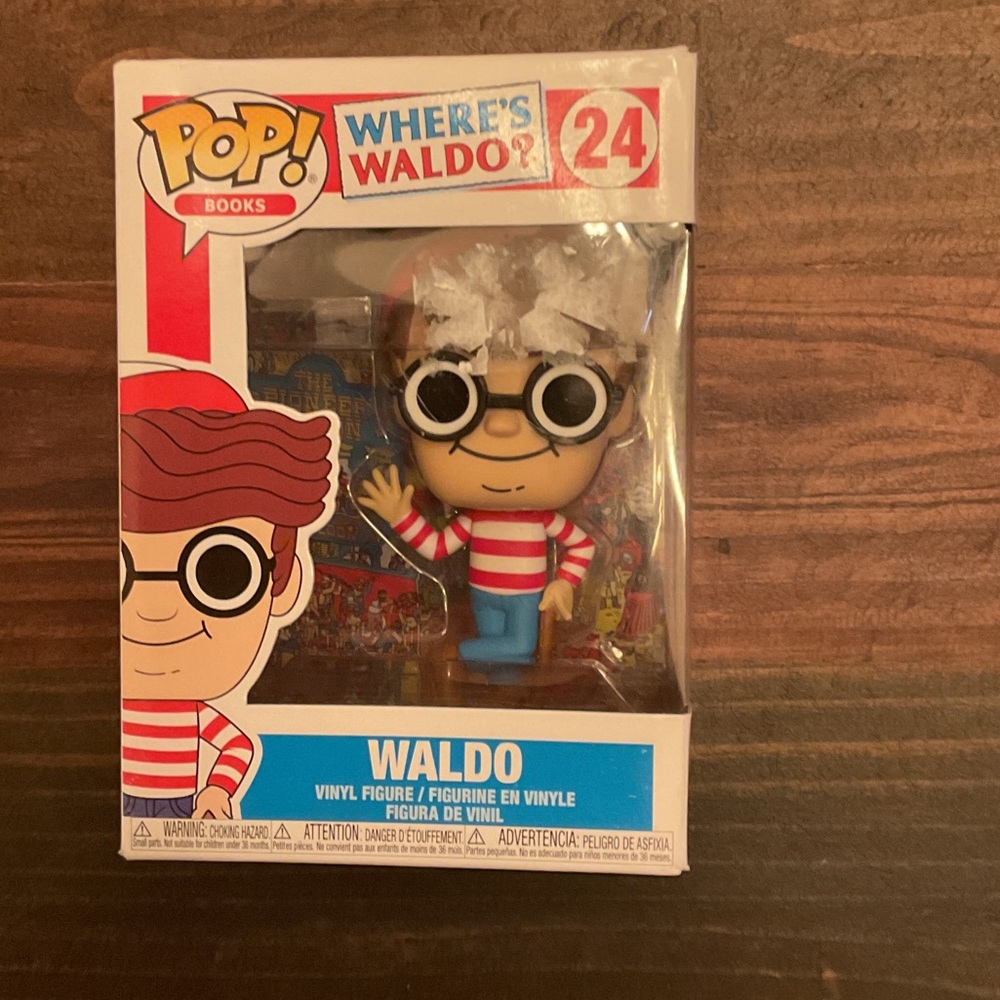 Funko Pop! Waldo Red and White Vinyl Figure